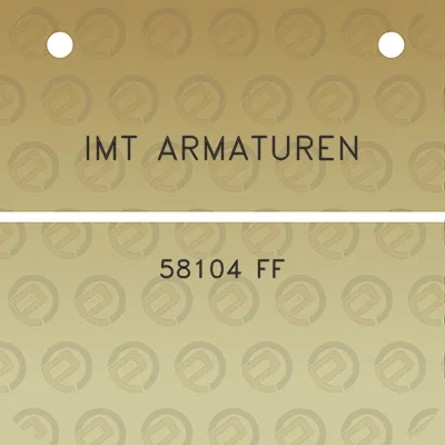 imt-armaturen-58104-ff