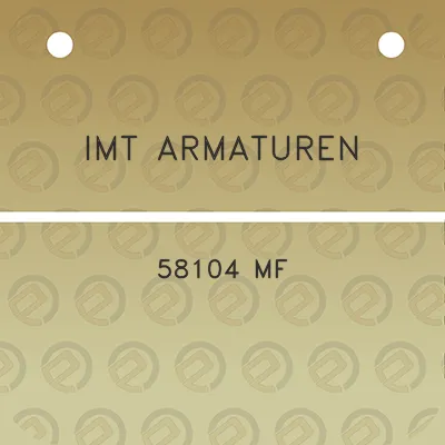 imt-armaturen-58104-mf