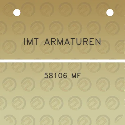 imt-armaturen-58106-mf