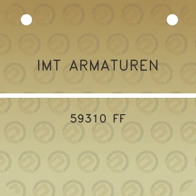 imt-armaturen-59310-ff