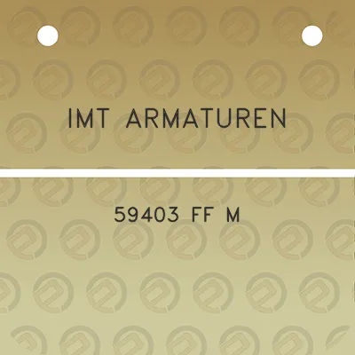 imt-armaturen-59403-ff-m