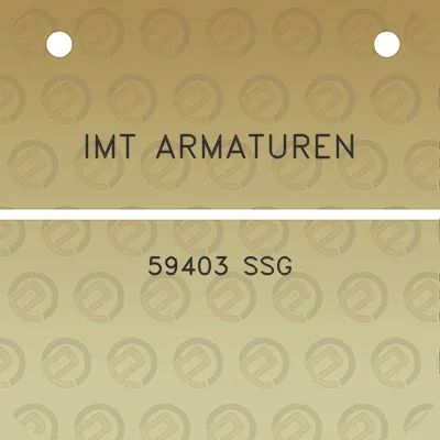 imt-armaturen-59403-ssg