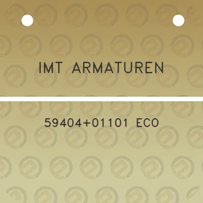 imt-armaturen-5940401101-eco