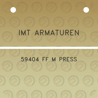 imt-armaturen-59404-ff-m-press