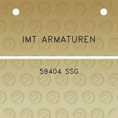 imt-armaturen-59404-ssg