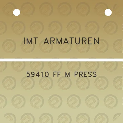 imt-armaturen-59410-ff-m-press