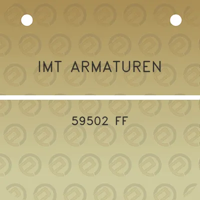 imt-armaturen-59502-ff