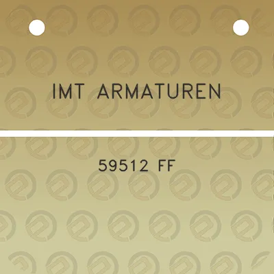 imt-armaturen-59512-ff