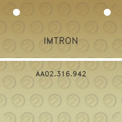 imtron-aa02316942
