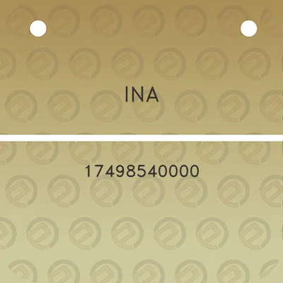 ina-17498540000