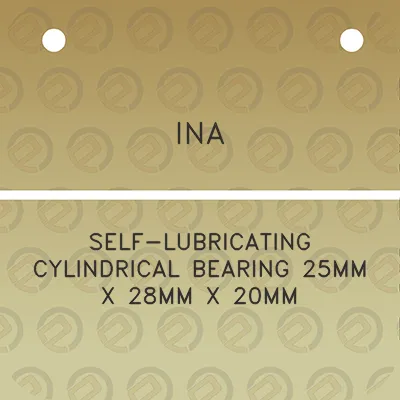 ina-self-lubricating-cylindrical-bearing-25mm-x-28mm-x-20mm