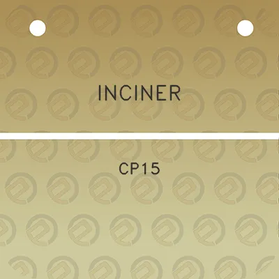 inciner-cp15