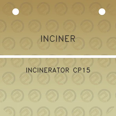 inciner-incinerator-cp15