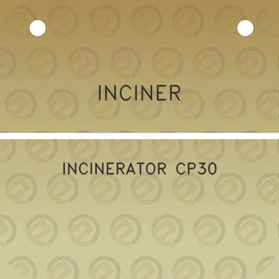 inciner-incinerator-cp30