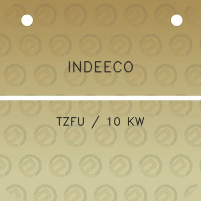 indeeco-tzfu-10-kw