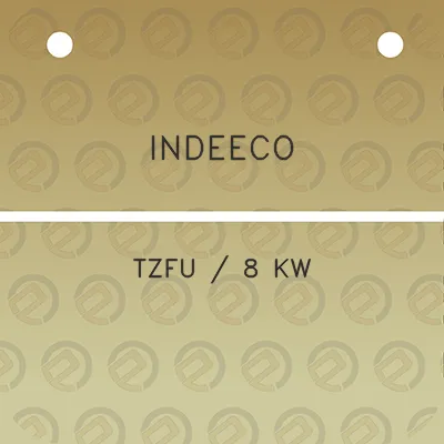 indeeco-tzfu-8-kw