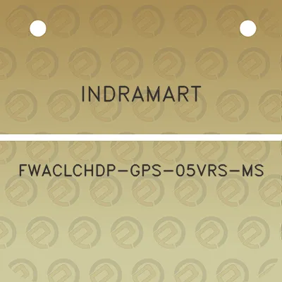 indramart-fwaclchdp-gps-05vrs-ms