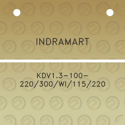 indramart-kdv13-100-220300wi115220