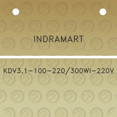 indramart-kdv31-100-220300wi-220v