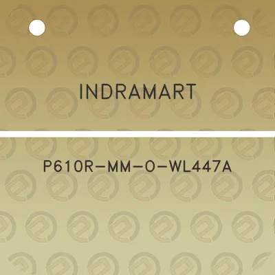 indramart-p610r-mm-o-wl447a