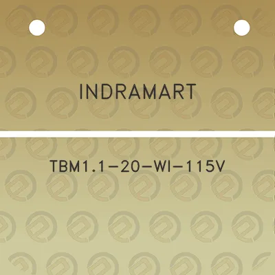 indramart-tbm11-20-wi-115v