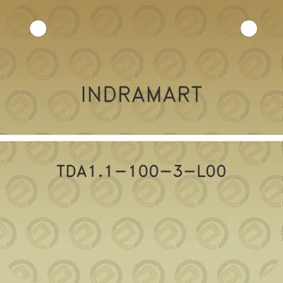 indramart-tda11-100-3-l00