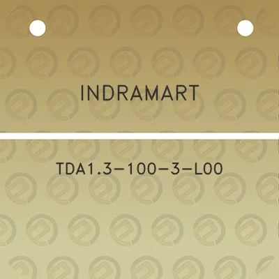 indramart-tda13-100-3-l00