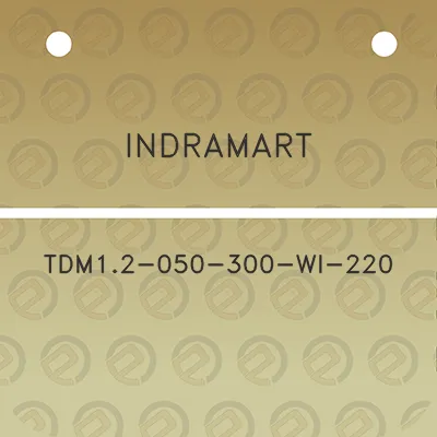 indramart-tdm12-050-300-wi-220