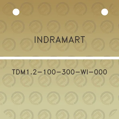 indramart-tdm12-100-300-wi-000