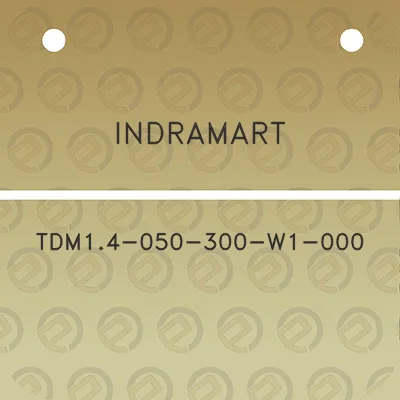 indramart-tdm14-050-300-w1-000