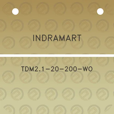 indramart-tdm21-20-200-wo