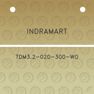 indramart-tdm32-020-300-wo