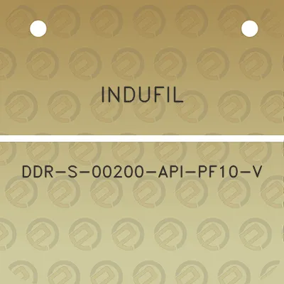 indufil-ddr-s-00200-api-pf10-v