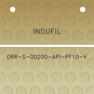 indufil-drr-s-00200-api-pf10-v