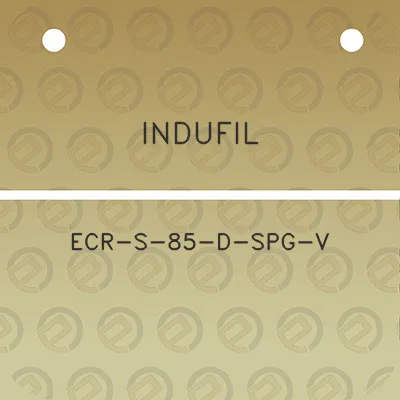 indufil-ecr-s-85-d-spg-v