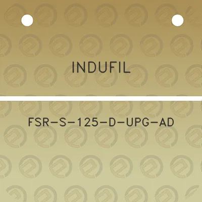 indufil-fsr-s-125-d-upg-ad