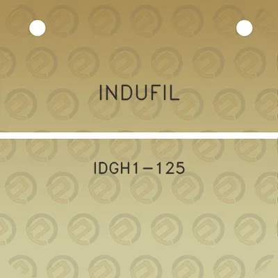 indufil-idgh1-125