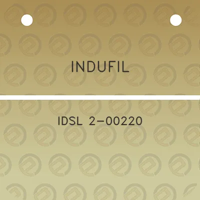 indufil-idsl-2-00220