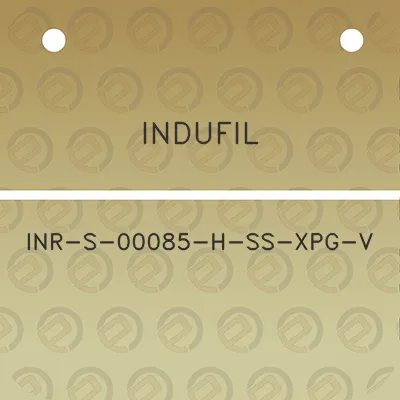 indufil-inr-s-00085-h-ss-xpg-v