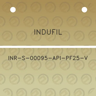 indufil-inr-s-00095-api-pf25-v