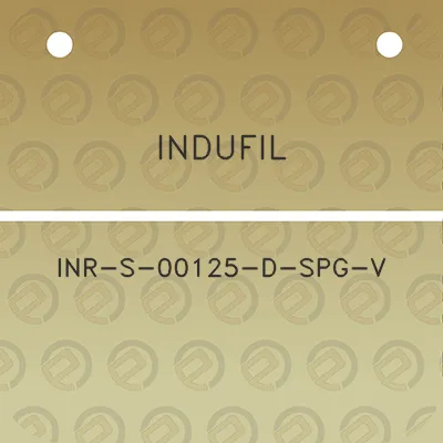 indufil-inr-s-00125-d-spg-v