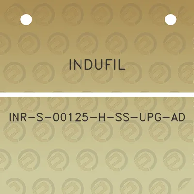 indufil-inr-s-00125-h-ss-upg-ad