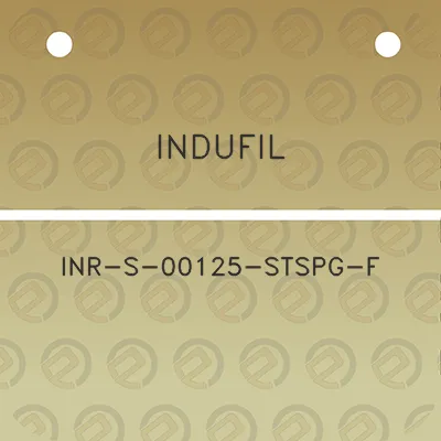 indufil-inr-s-00125-stspg-f