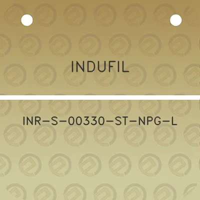 indufil-inr-s-00330-st-npg-l