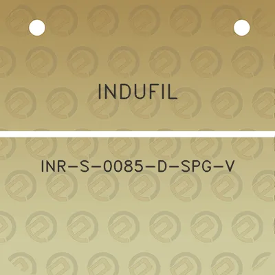 indufil-inr-s-0085-d-spg-v