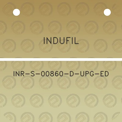 indufil-inr-s-00860-d-upg-ed