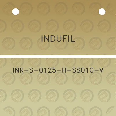 indufil-inr-s-0125-h-ss010-v