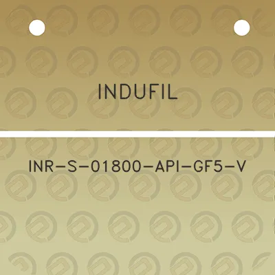 indufil-inr-s-01800-api-gf5-v