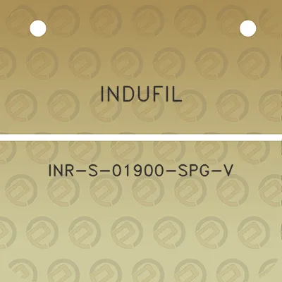 indufil-inr-s-01900-spg-v