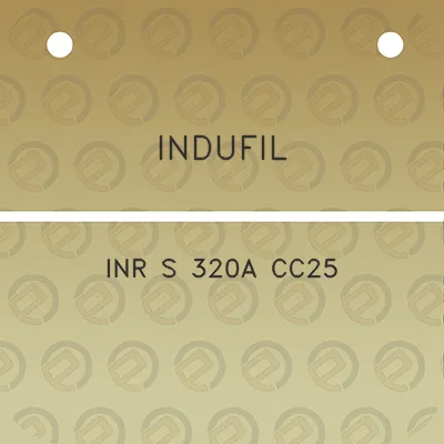 indufil-inr-s-320a-cc25